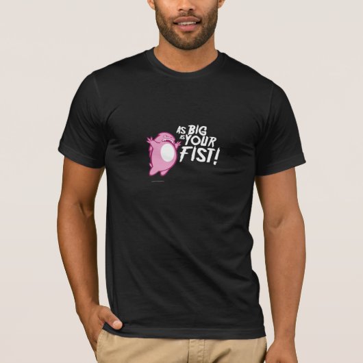 Punk monster: Zo groot als je vuist! T-shirt (Voorkant)