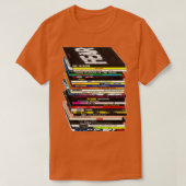 Punk muziek CDVinyl Stack T-shirt (Design voorkant)