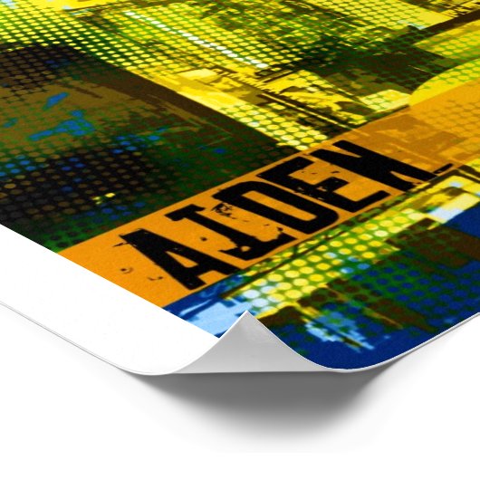 Punk Neko Aiden Wallpaper Poster (Hoek)