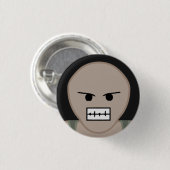 Punk-o-Matic drummer Button Pin (Voorkant /achterkant)