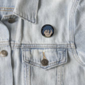 Punk-o-Matic gitarist Button Pin (In situ)