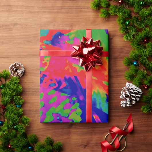 Punk ontwerp cadeaupapier (Feestdagen Geschenken)