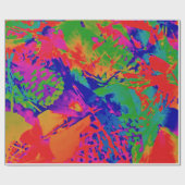 Punk ontwerp cadeaupapier (Vlak)