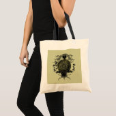 Punk ontwerp van stoomcog tote bag (Voorkant (product))
