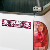 Punk op bordpapier gedrukte Bumpersticker (Op Truck)