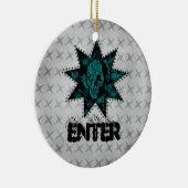 Punk Ornament van de deurkruk (Rechts)