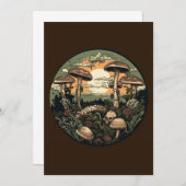 Punk paddenstoelenbos kaart (Voorkant / Achterkant)