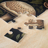 Punk paddenstoelenbos legpuzzel (Zijkant)