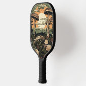 Punk paddenstoelenbos pickleball paddle (Links)