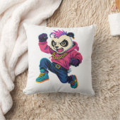 Punk Panda Power Kussen (Deken)