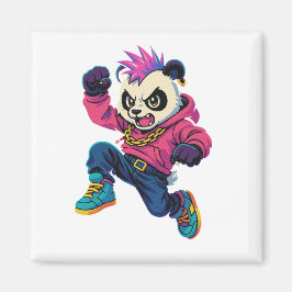Punk Panda Power Magneet