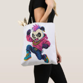 Punk Panda Power Tote Bag (Dichtbij)