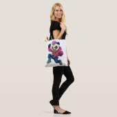 Punk Panda Power Tote Bag (Op model)