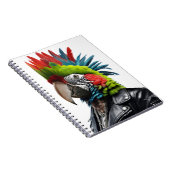 Punk papegaai notitieboek (Rechterzijde)