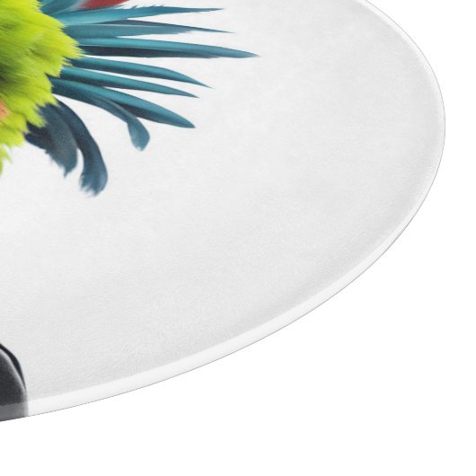 Punk papegaai snijplank (Hoek)