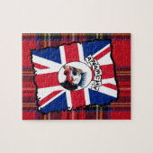 Punk parelhoen legpuzzel (Horizontaal)