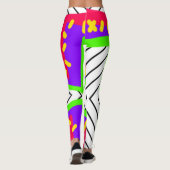 Punk patroon leggings (Achterkant)