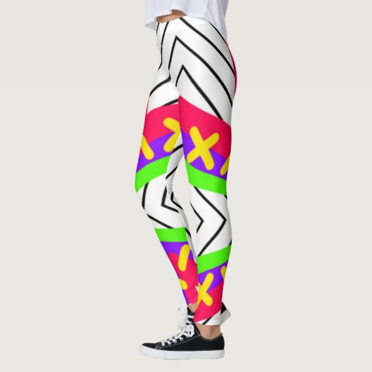 Punk patroon leggings (Links)