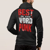 Punk perfectie: heersend Supreme Design zwart Hoodie (Achterkant)