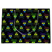 Punk Pirate Ghost Skulls - Cobalt Nachtmerrie Blau Groot Cadeauzakje (Voorkant)