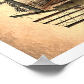 Punk Poster voor stoombreuk 12x12 (Hoek)