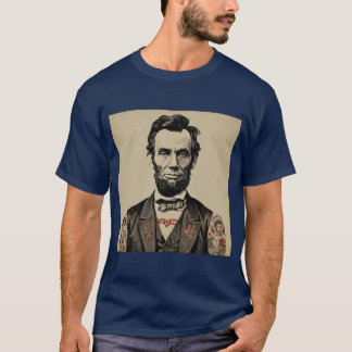 Punk President Abe Lincoln T-shirt