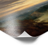 Punk Princess in Leather Jacket Foto Afdruk (Hoek)