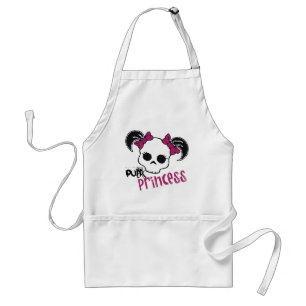 Punk prinses standaard schort
