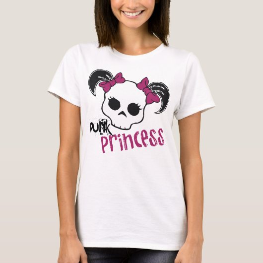 Punk prinses t-shirt (Voorkant)