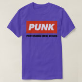 Punk Professionele oom Geen Kind 4 T-shirt (Design voorkant)