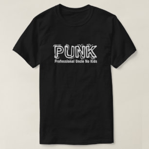 PUNK Professionele Oom No Kids T-shirt