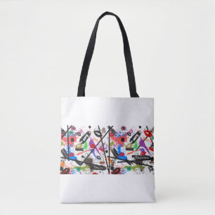 Punk Pulse Canvas tas - Draai hoofden, wees een re