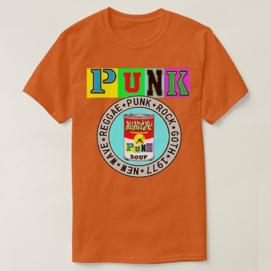 punk Punk soep T-shirt (Design voorkant)