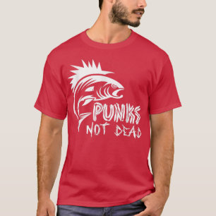 Punk Punks Not Dead Rock Music Aesthetische Subcul T-shirt