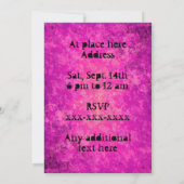 Punk rave fantasy vrouw kaart (Achterkant)