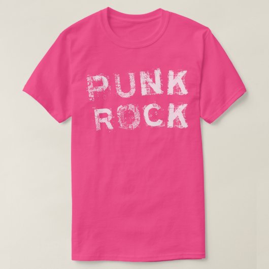 Punk Rock 1 T-shirt (Design voorkant)