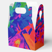 Punk Rock Abstract ontwerp Bedankdoosjes (Geopend)