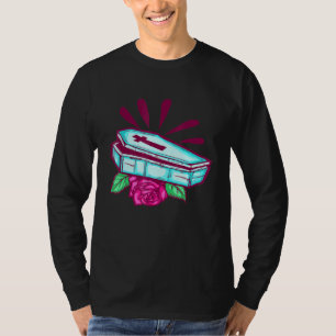 Punk Rock Aesthetic Punkrocker Coffin T-shirt