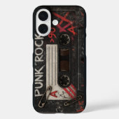 Punk Rock Apple iPhone 16 Case (Achterkant)