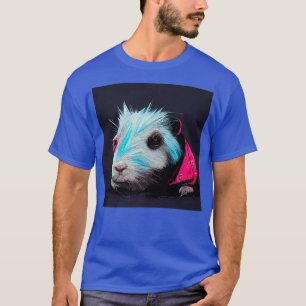 Punk Rock-cavia in een lederen jas T-shirt