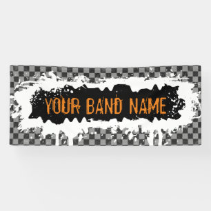 Punk Rock Custom Band Merch Music Gig Musician Ban Spandoek