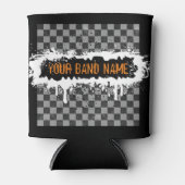 Punk Rock Custom Band Merch Music Swag DJ Musician Blikjeskoeler (Voorkant)