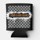 Punk Rock Custom Band Merch Music Swag DJ Musician Blikjeskoeler (Achterkant)