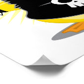 Punk Rock Duck Poster (Hoek)