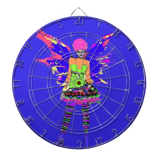 Punk Rock Fee Dartbord (Voorkant)