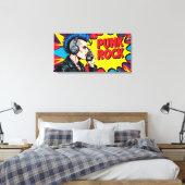 PUNK ROCK FOREVER-4 CANVAS AFDRUK (Insitu (Slaapkamer))