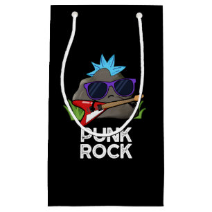 Punk Rock Funny Music Pun Dark BG Klein Cadeauzakje