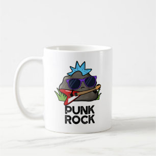 Punk Rock Funny Music Pun Koffiemok