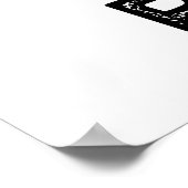 Punk Rock Funny Music Pun Poster (Hoek)