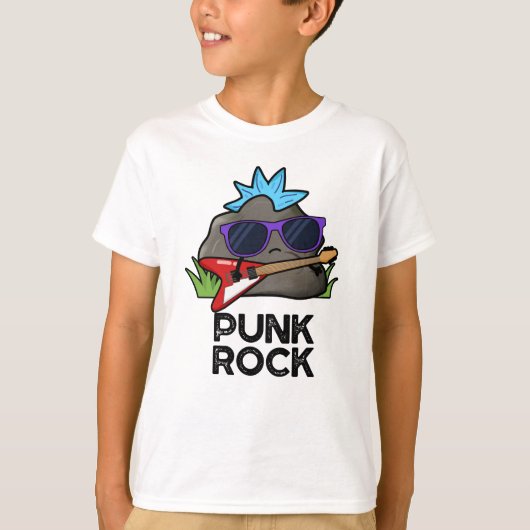 Punk Rock Funny Music Pun T-shirt (Voorkant)